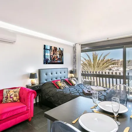 Le Barocci Port Venus - Appartement Luxe - Vue Port - Piscine - Parking - Village Naturiste Daire Agde