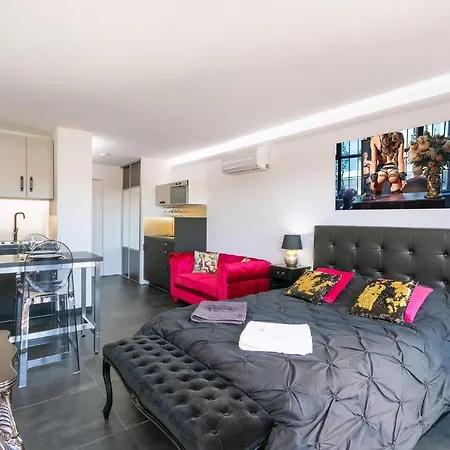 Daire Le Barocci Port Venus - Appartement Luxe - Vue Port - Piscine - Parking - Village Naturiste Agde